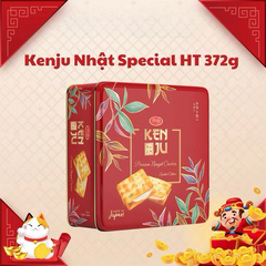 Bánh Quy Kenju hộp sắt sang trọng - Hộp 372g