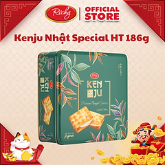 Bánh Quy Kenju hộp sắt sang trọng - Hộp 372g