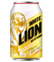 Bia sư tử trắng - Lon 330ml