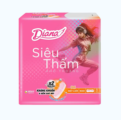 Băng vệ sinh Diana maxi không cánh - 8 miếng
