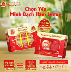 Hộp Yến Thiên Việt 15% Yến - Có đường hộp 6