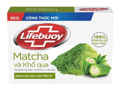 Lifebouy xà phòng tắm matcha khổ qua - bánh 90g