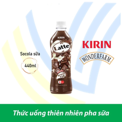 Thức uống Latte vị socola - chai 440ml