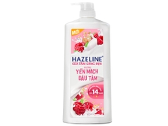 Hazeline sữa tắm sáng mịn hương yến mạch dâu tằm-chai 1kg