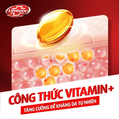 LIFEBUOY sữa tắm bảo vệ vượt trội - Chai 350g