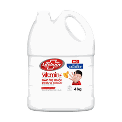 Lifebuoy Nước rửa tay bảo vệ vượt trội 10X - can 4Lít