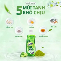 SUNLIGHT Nước rửa chén Trà Xanh - Chai 400g