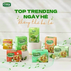 Trà hòa tan Cozy Vải - Hộp 240g
