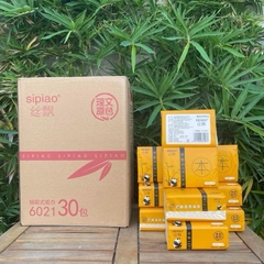 Giấy ăn gấu trúc SIPAO cao cấp siêu dai 3 lớp, không chất tẩy trắng