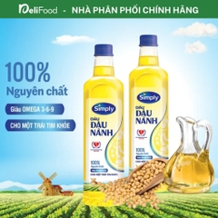 Dầu ăn Simply Chai 1L