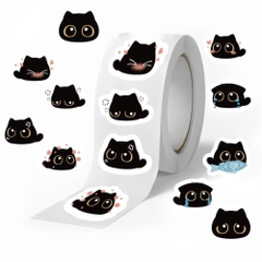 40 miếng dán Sticker mèo dễ thương trang trí