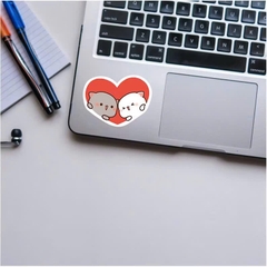 5 Miếng dán mèo dễ thương trang trí Vali/Laptop/Điện thoại/Sổ tay