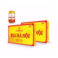 Bia Hà Nội - Lon 330ml - Hàng chính hãng