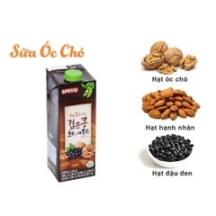 Sữa Đậu Đen Óc Chó Hạnh Nhân 950ml – Hộp Lớn Tiện Dùng Cho Cả Gia Đình