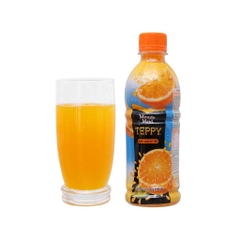 Nước Cam Ép Teppi 327ml – Mát Lạnh Tự Nhiên, Giải Khát Tức Thì