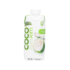 Nước Dừa Cocoxim Xanh 330ml – Thanh Mát Nguyên Vị, Dừa Non Tự Nhiên