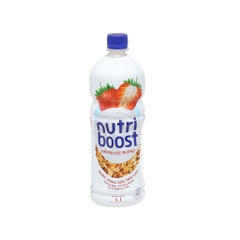 Sữa & Nước Trái Cây Nutriboots Dâu 1L – Thơm Ngon, Bổ Dưỡng Cho Cả Nhà