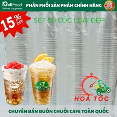 Cốc Nhựa Cao Cấp Chịu nhiệt, Chịu lạnh – Ly Cafe Mang Đi – Hàng Loại Tốt