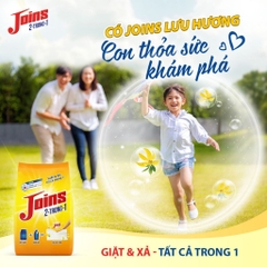 Bột giặt&xả Joins 2 trong 1 - gói 720g