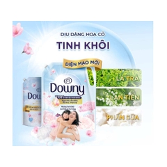 Nước xả vải Downy Hương Tinh Khôi Lan Tiên & Trà Trắng - Túi 2,3L