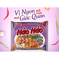 Mì Hảo Hảo sa tế hành tím - Gói 75g