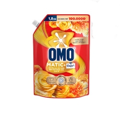 OMO Nước Giặt MG Cửa Trên Tinh Dầu N.Hoa Tinh Tế - Túi 1.8kg