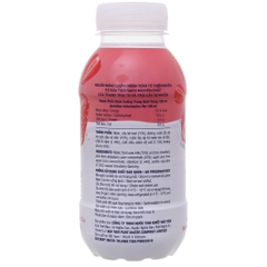Nước sữa trái cây Dâu TH - chai 300ml
