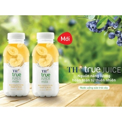 Nước sữa trái cây chuối TH - chai 300ml