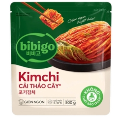 Kimchi cải thảo cây bibigo (CJ) - Túi 500g
