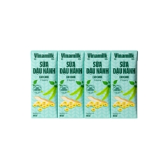SỮA ĐẬU NÀNH VINAMILK cao canxi ít đường - HỘP 180ml