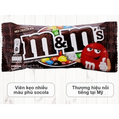 Kẹo Socola sữa Milk chocolate m&m's