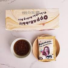 Trà sữa trân châu đường đen OppaBubble - hộp 350g