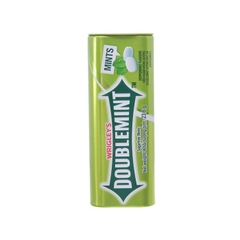 Viên ngậm không đường Doublemint hương bạc hà (pepermint) - hộp 23.8g