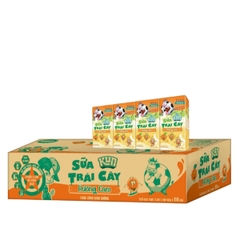 Sữa Kun trái cây hương cam - hộp 110ml