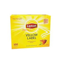 Trà Lipton Nhãn Vàng - hộp 100 túi lọc 200g
