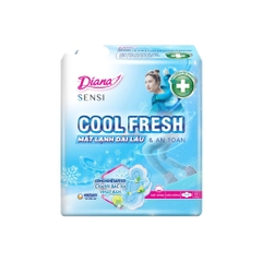 BVS Diana Cool Fresh siêu mỏng có cánh 8 miếng