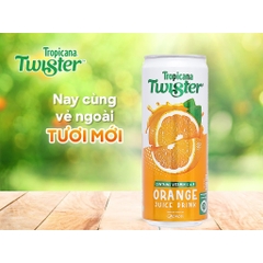 Twister lon cao - Lon 320ml