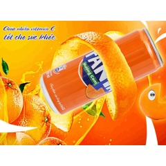 Fanta hương cam - lon 320ml