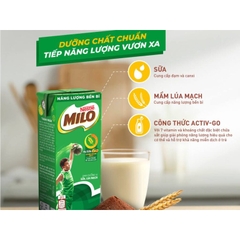 Sữa lúa mạch milo - 1 hộp 110ml