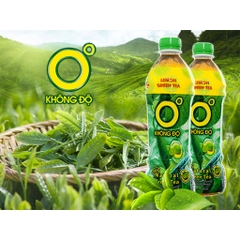 Trà xanh 0 độ - chai 455ml