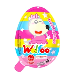 Trứng socola Wolfoo với đồ chơi ngẫu nhiên 20g