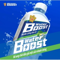 Nước uống điện giải Water boost vị chanh - Chai 555ml