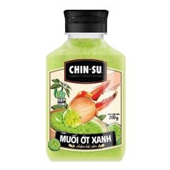 Muối ớt xanh chấm hải sản Chinsu - chai 200g