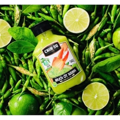 Muối ớt xanh chấm hải sản Chinsu - chai 200g