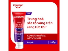 Kem đánh răng Colgate Optic White - Hộp 150g