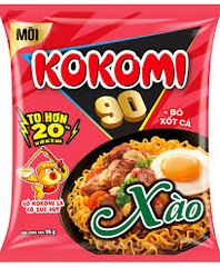 Mì Kokomi 90 Xào Bò xốt cà - gói 95g