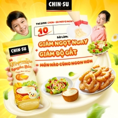 Xốt Mayonnaise Chinsu nguyên bản - chai 120g