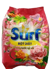 Surf bột giặt hương  nước xả vải - túi 2kg