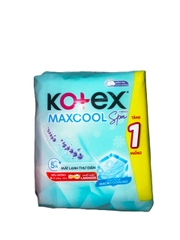 Băng vệ sinh Kotex maxcool spa siêu mỏng không cánh 23cm - bịch 9 miếng
