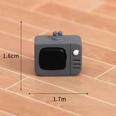 Mô hình vật dụng nội thất gia đình gấu trắng trang trí nhà búp bê, tiểu cảnh, DIY